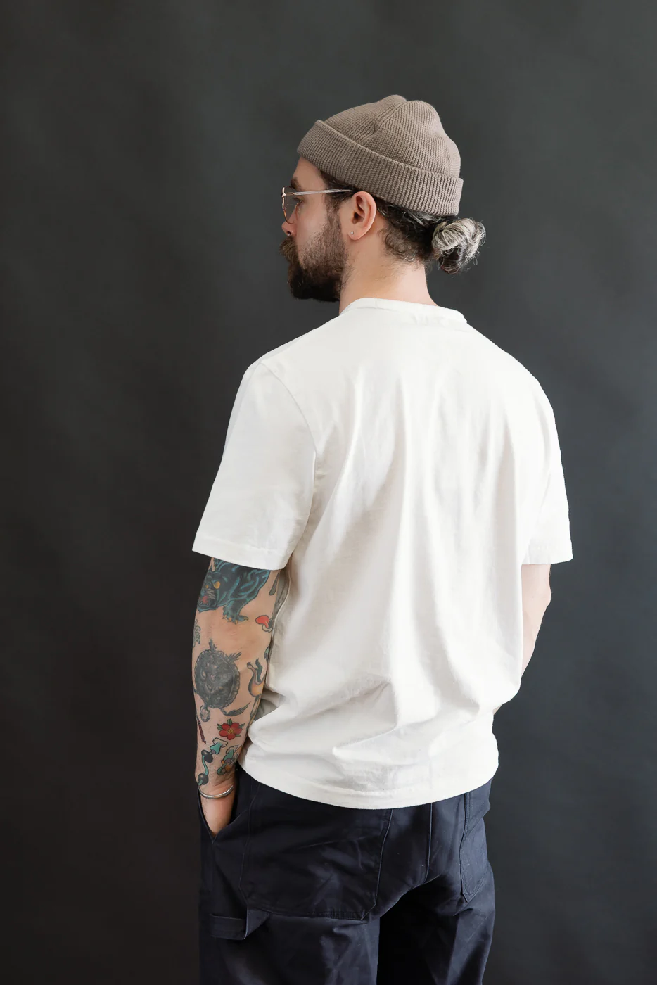 TEE02.01 - 6oz Classic Cotton Jersey T-Shirt Classic Fit - White - Image 11