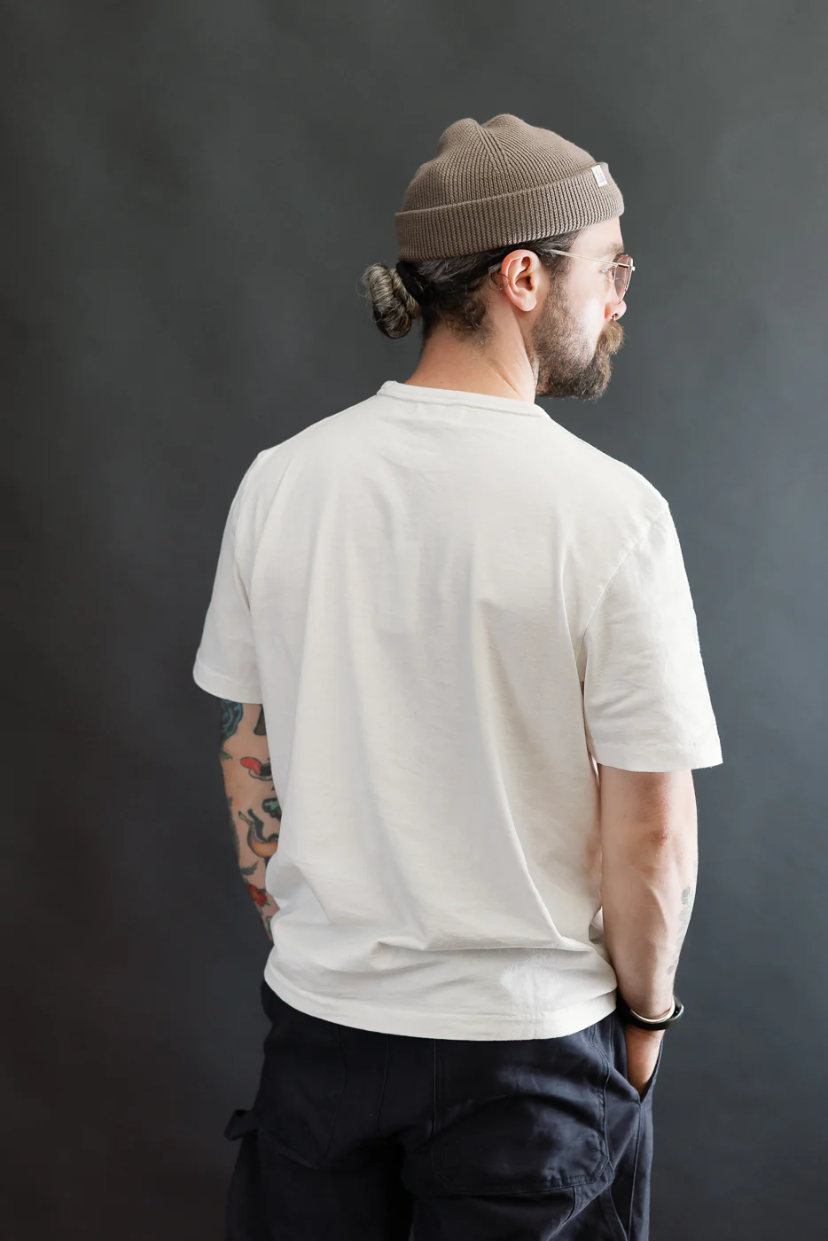 TEE02.01 - 6oz Classic Cotton Jersey T-Shirt Classic Fit - White - Image 12