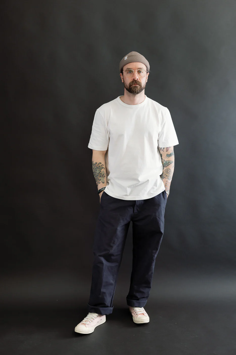 TEE02.01 - 6oz Classic Cotton Jersey T-Shirt Classic Fit - White - Image 6