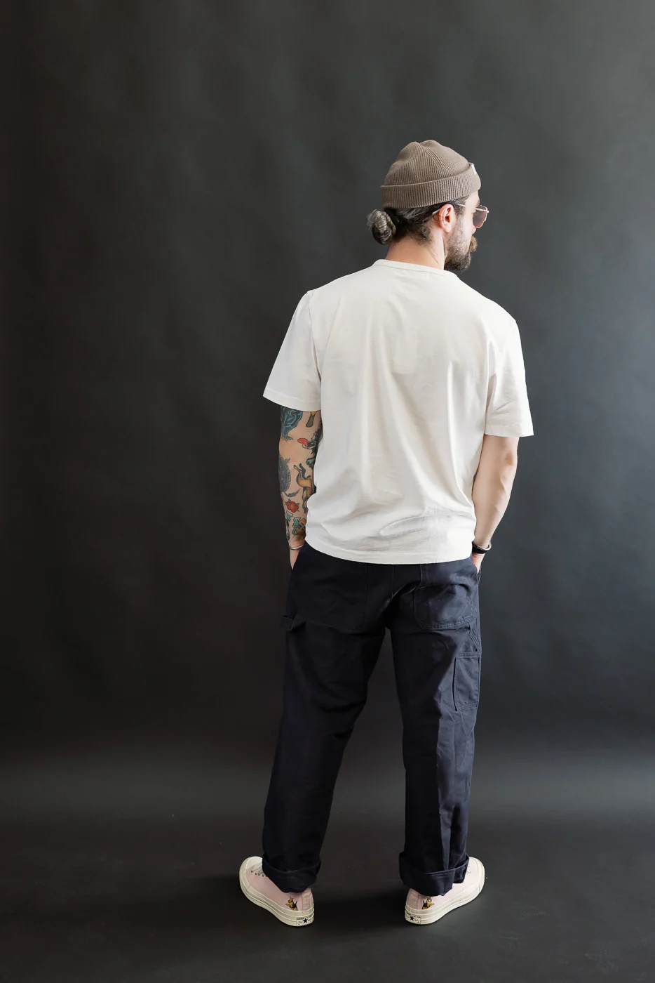 TEE02.01 - 6oz Classic Cotton Jersey T-Shirt Classic Fit - White - Image 8