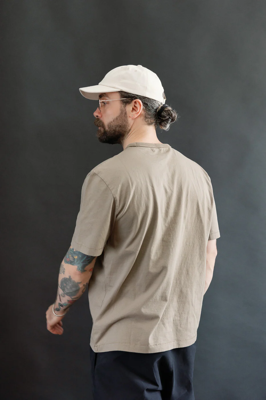 TEE02.061 - 6oz Classic Cotton Jersey T-Shirt Classic Fit - Faded Grain - Image 11