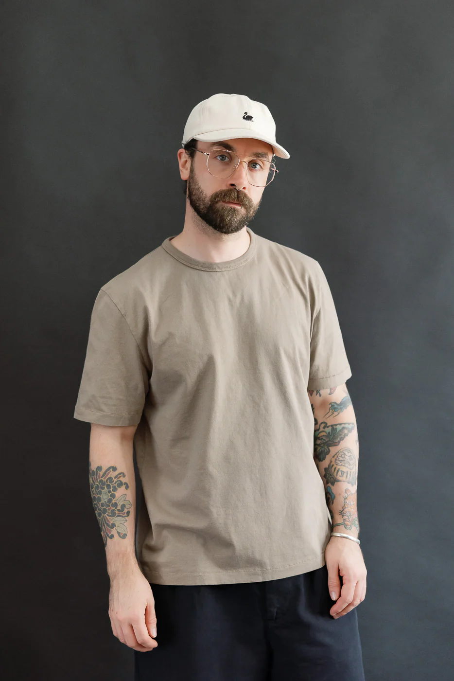 TEE02.061 - 6oz Classic Cotton Jersey T-Shirt Classic Fit - Faded Grain - Image 14