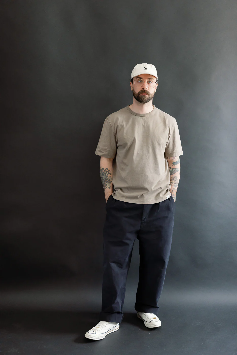 TEE02.061 - 6oz Classic Cotton Jersey T-Shirt Classic Fit - Faded Grain - Image 6