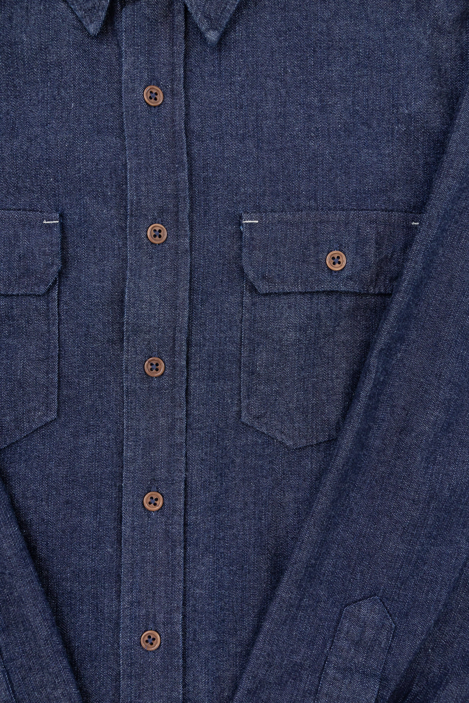 The Alamo Shirt Chambray - Indigo - Image 3
