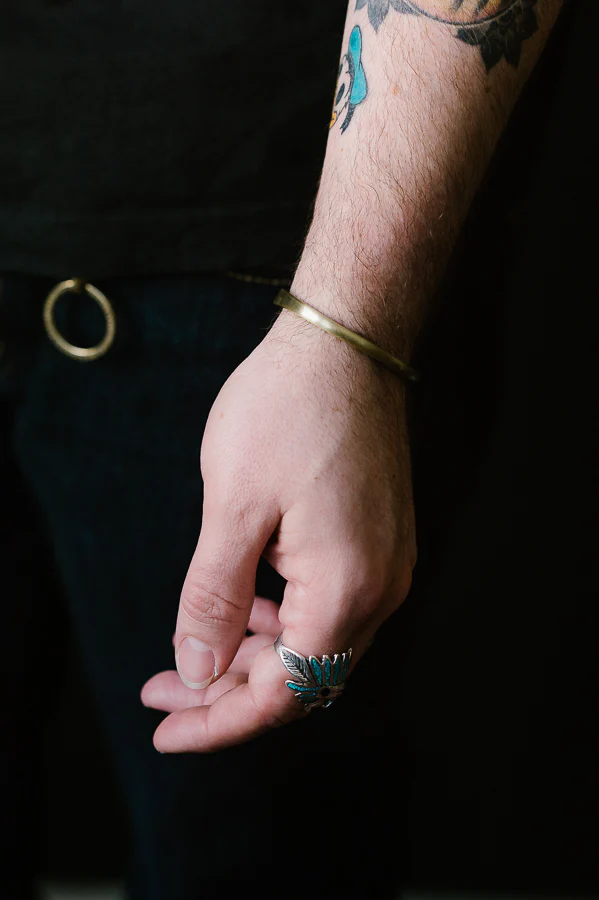 The Champion Cuff - Brushed - Brass - Image 5
