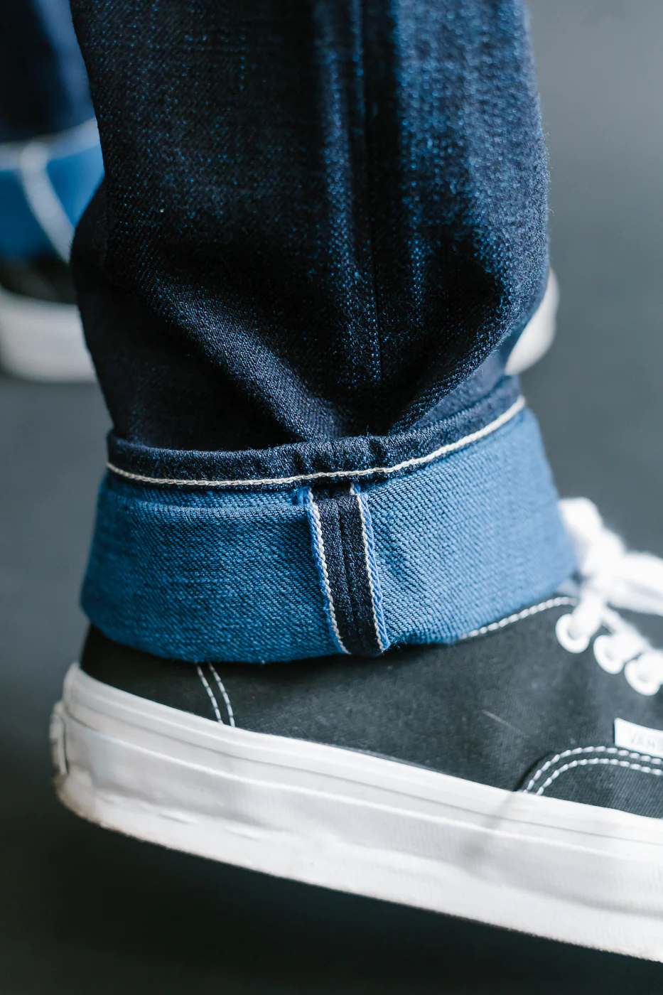 TNK202TB - 16.5oz "YURAI" Selvedge Natural Indigo x Cobalt - High Tapered - Image 21