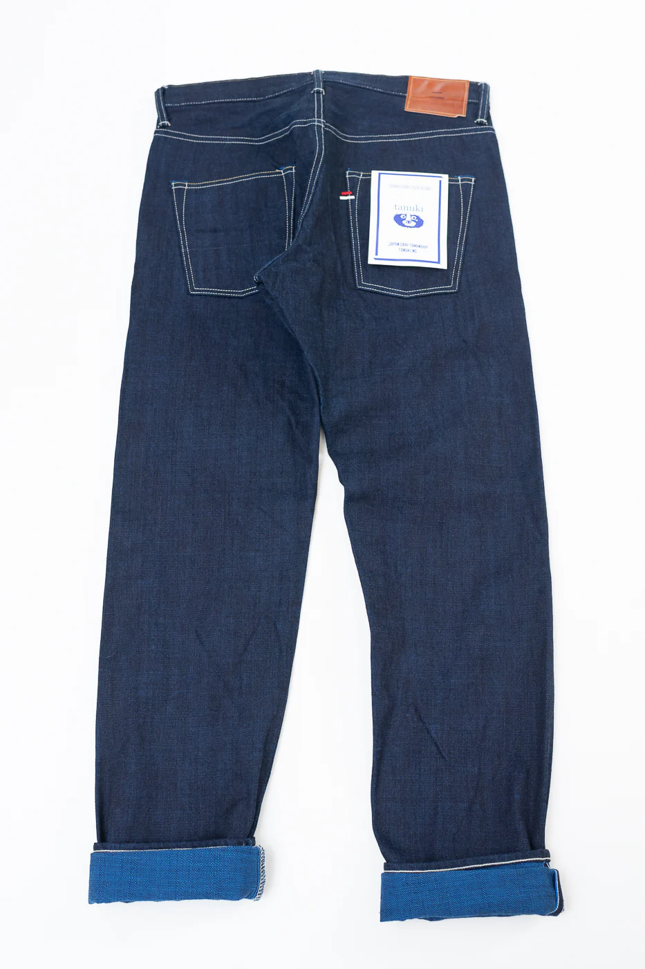 TNK202TB - 16.5oz "YURAI" Selvedge Natural Indigo x Cobalt - High Tapered - Image 6