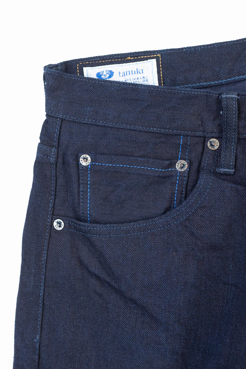 TNK203ID - 15oz "IDxID" Selvedge Indigo x Indigo - Draft Taper - Image 4