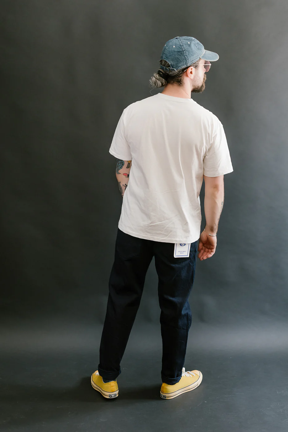 TNK203ID - 15oz "IDxID" Selvedge Indigo x Indigo - Draft Taper - Image 9