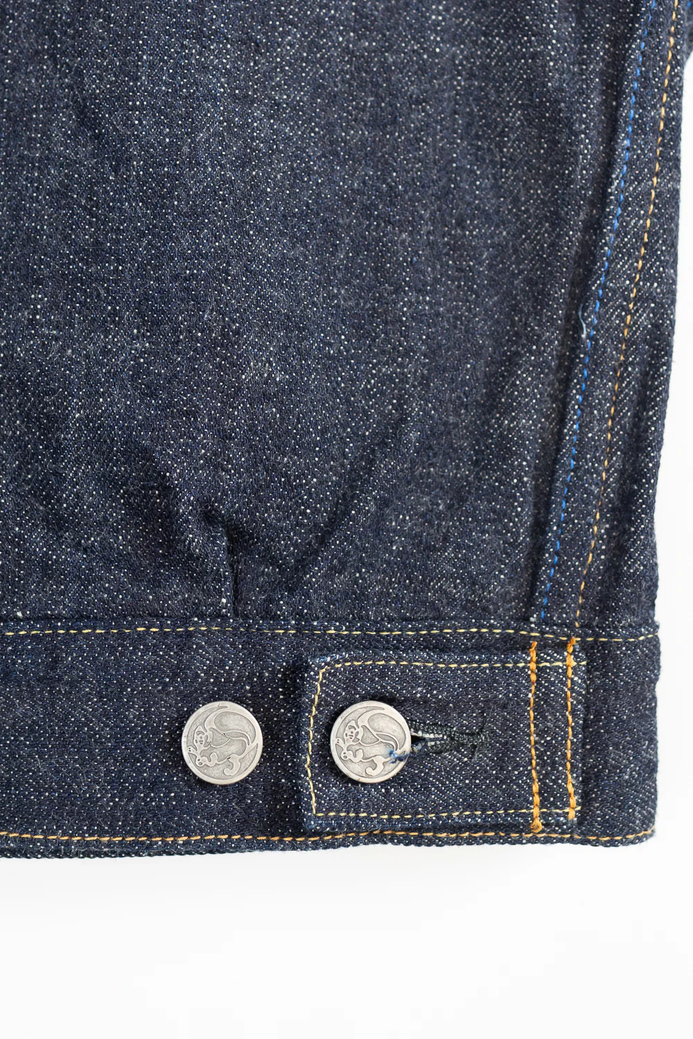 TNK402BE - 14oz Type II ZETTO Jacket - Indigo OW - Image 5