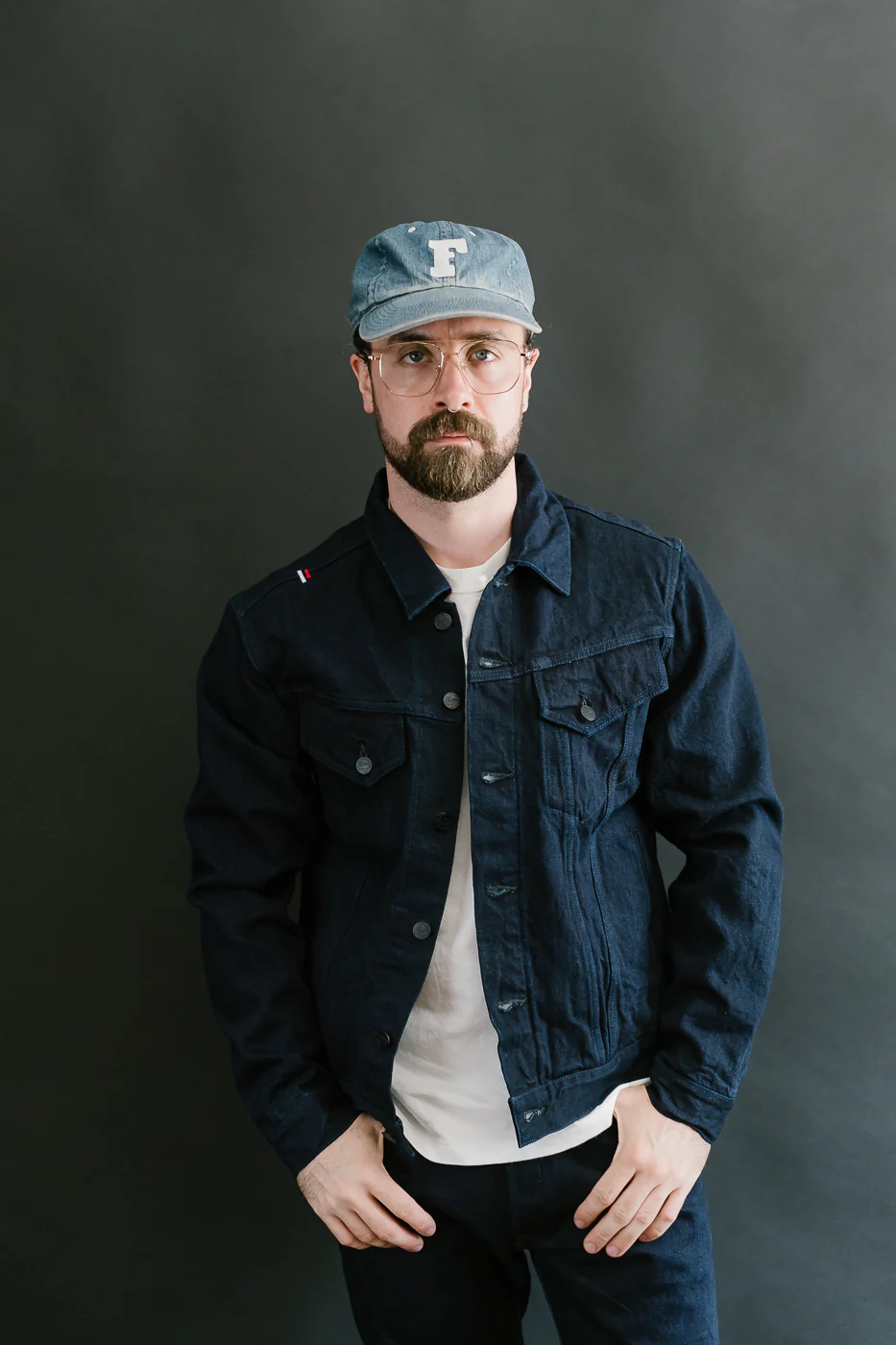TNK403ID - 15oz "IDxID" Selvedge Indigo x Indigo  - Type III Jacket - Image 11