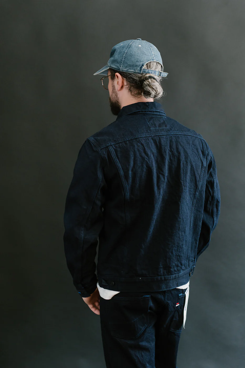 TNK403ID - 15oz "IDxID" Selvedge Indigo x Indigo  - Type III Jacket - Image 13