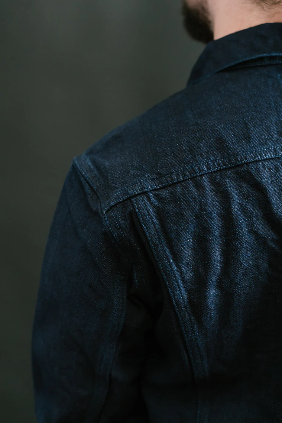 TNK403ID - 15oz "IDxID" Selvedge Indigo x Indigo  - Type III Jacket - Image 22