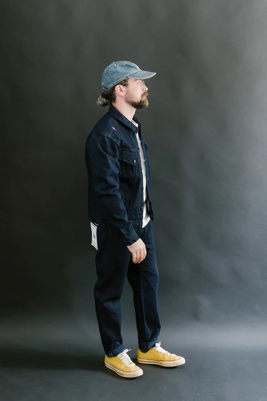TNK403ID - 15oz "IDxID" Selvedge Indigo x Indigo  - Type III Jacket - Image 9