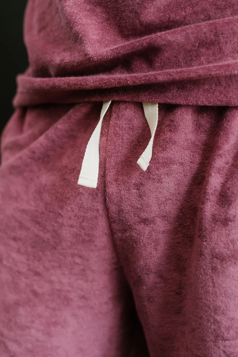 Towel Shorts Uni - Tales Of The Balearic Age - Cherry - Image 19