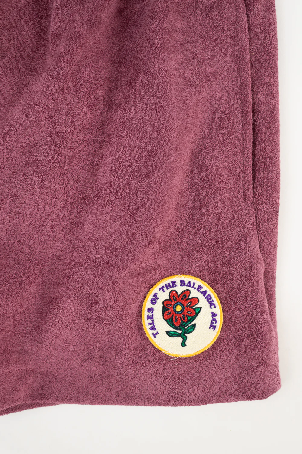 Towel Shorts Uni - Tales Of The Balearic Age - Cherry - Image 4