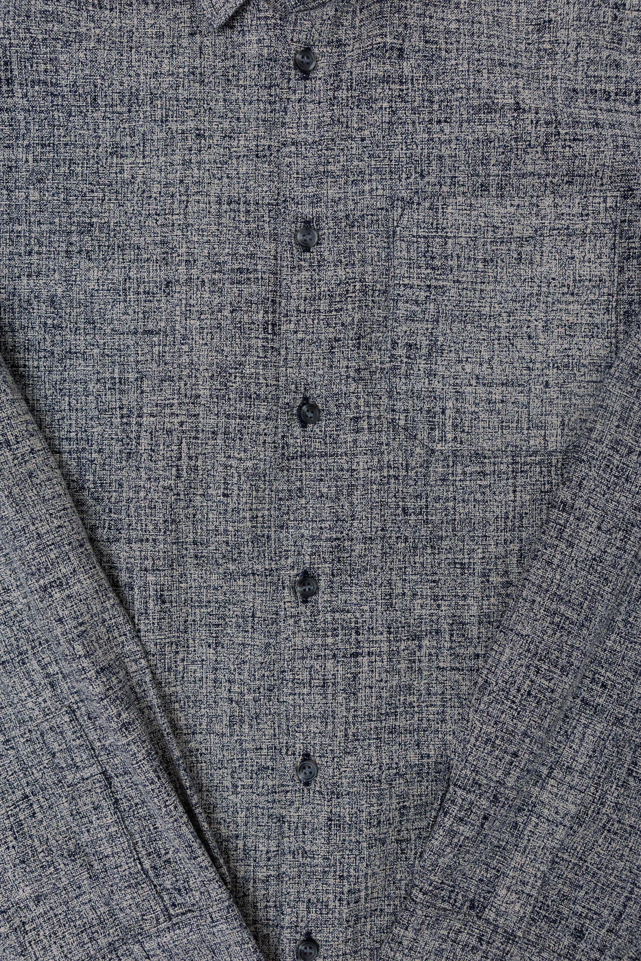 True Shirt - Kimono Scramble - Indigo - Image 3