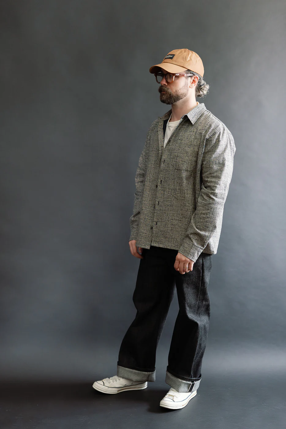 True Shirt - Kimono Scramble - Indigo - Image 7