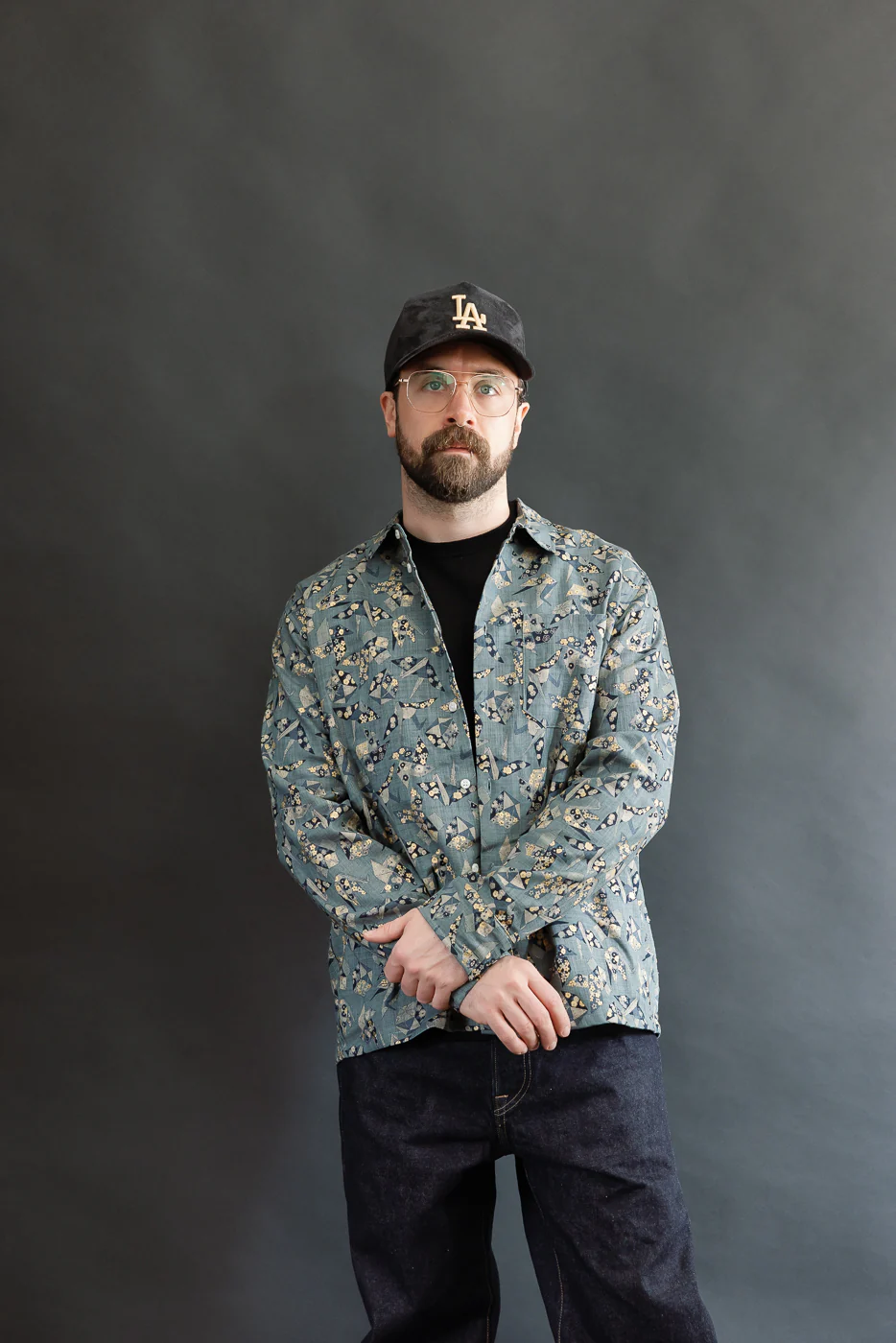 True Shirt - Oragami Poplin - Blue - Image 16