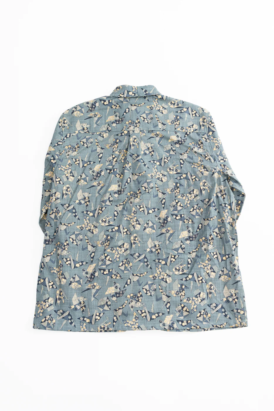 True Shirt - Oragami Poplin - Blue - Image 7