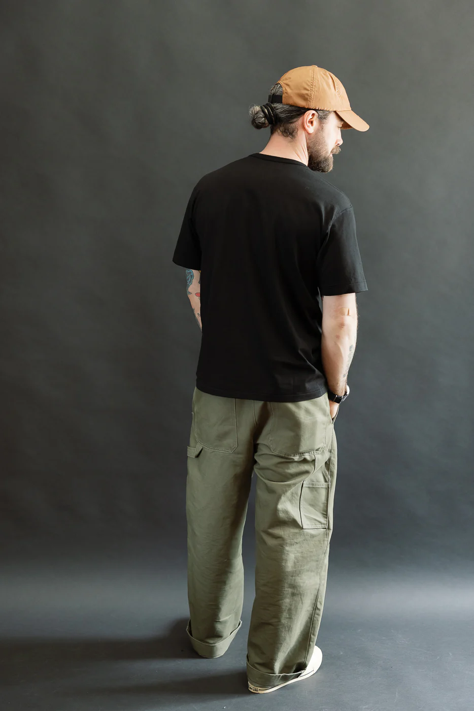 Ultimate Pima Tsuriami Crewneck T-Shirt - Black - Image 7