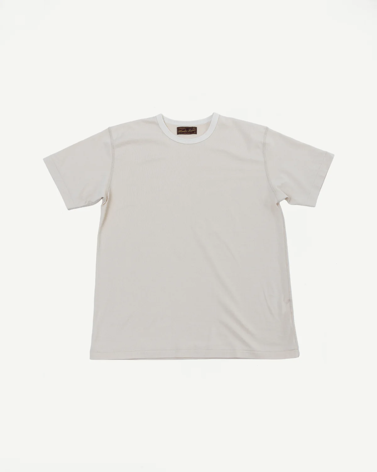 Ultimate Pima Tsuriami Crewneck T-Shirt - Ecru