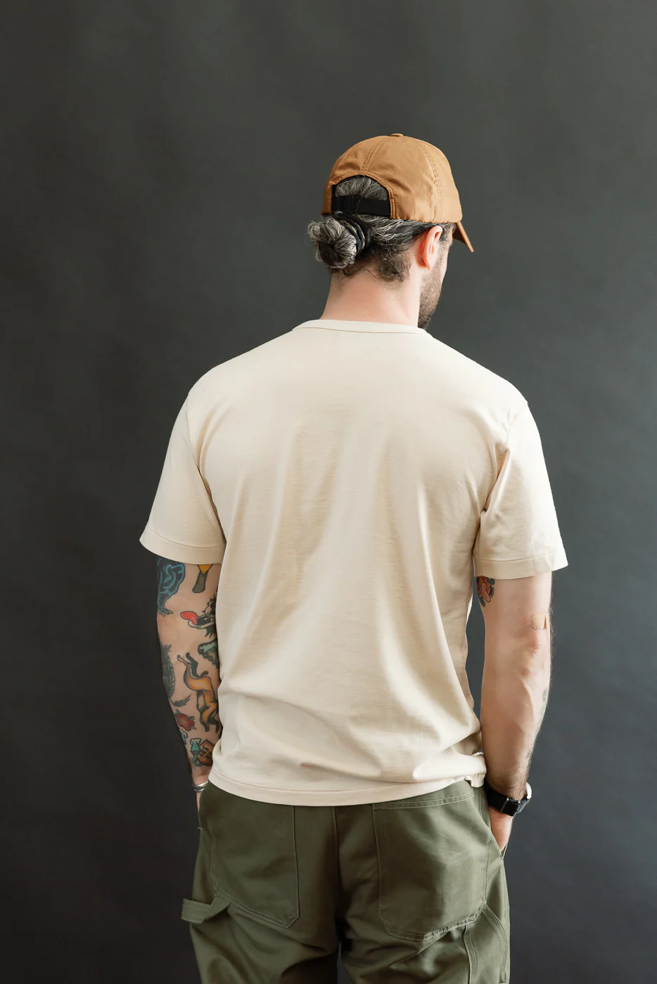 Ultimate Pima Tsuriami Crewneck T-Shirt - Ecru - Image 12