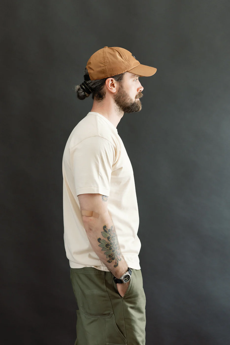 Ultimate Pima Tsuriami Crewneck T-Shirt - Ecru - Image 13