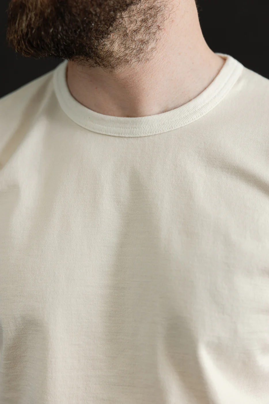 Ultimate Pima Tsuriami Crewneck T-Shirt - Ecru - Image 17