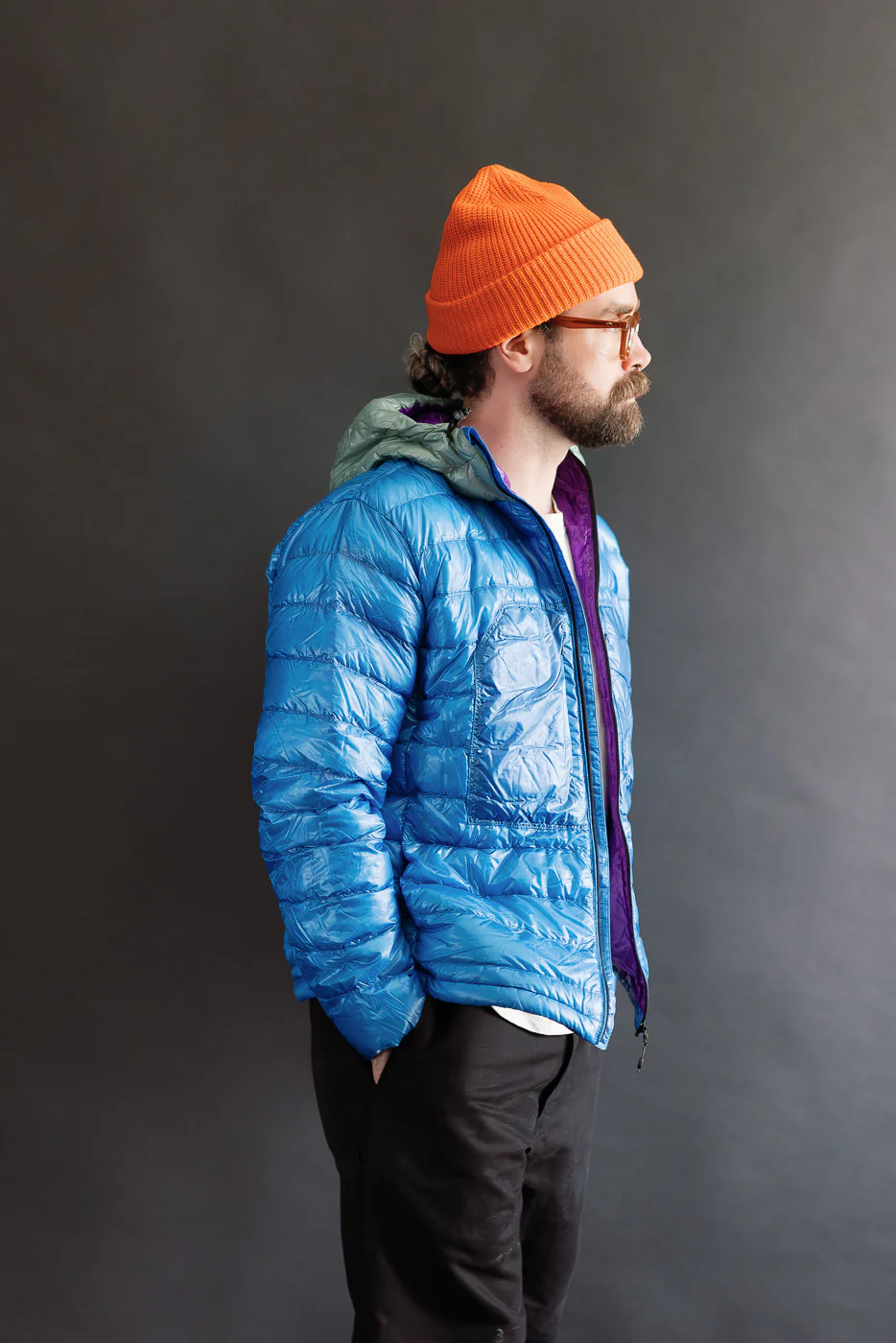 Ultralight Down Parka Packable - Blue - Image 13