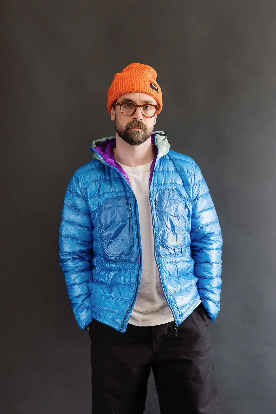 Ultralight Down Parka Packable - Blue - Image 14