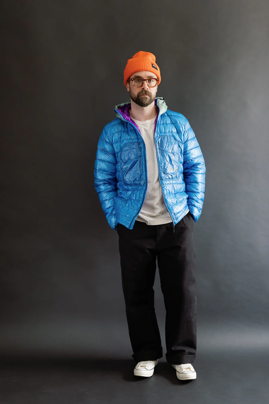 Ultralight Down Parka Packable - Blue - Image 6