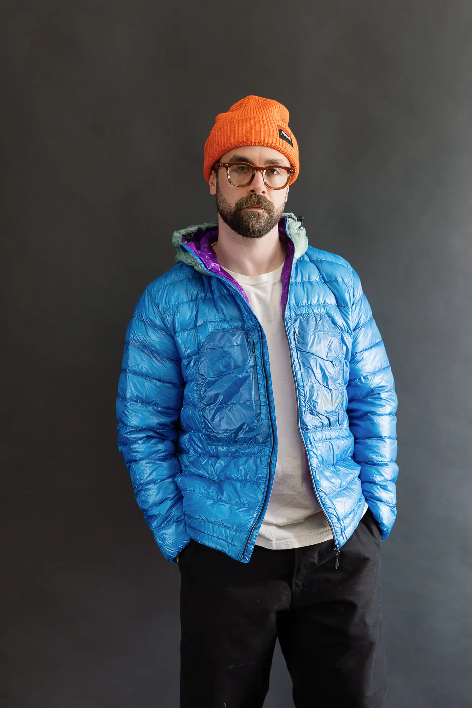 Ultralight Down Parka Packable - Blue - Image 9
