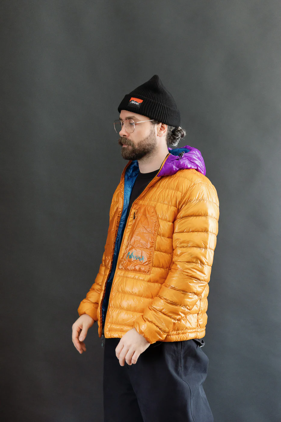 Ultralight Down Parka Packable - Orange - Image 10