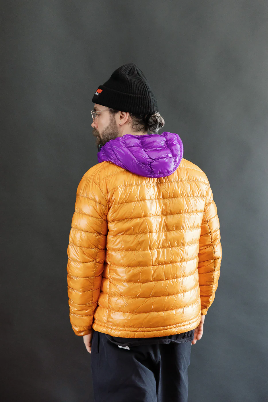 Ultralight Down Parka Packable - Orange - Image 11