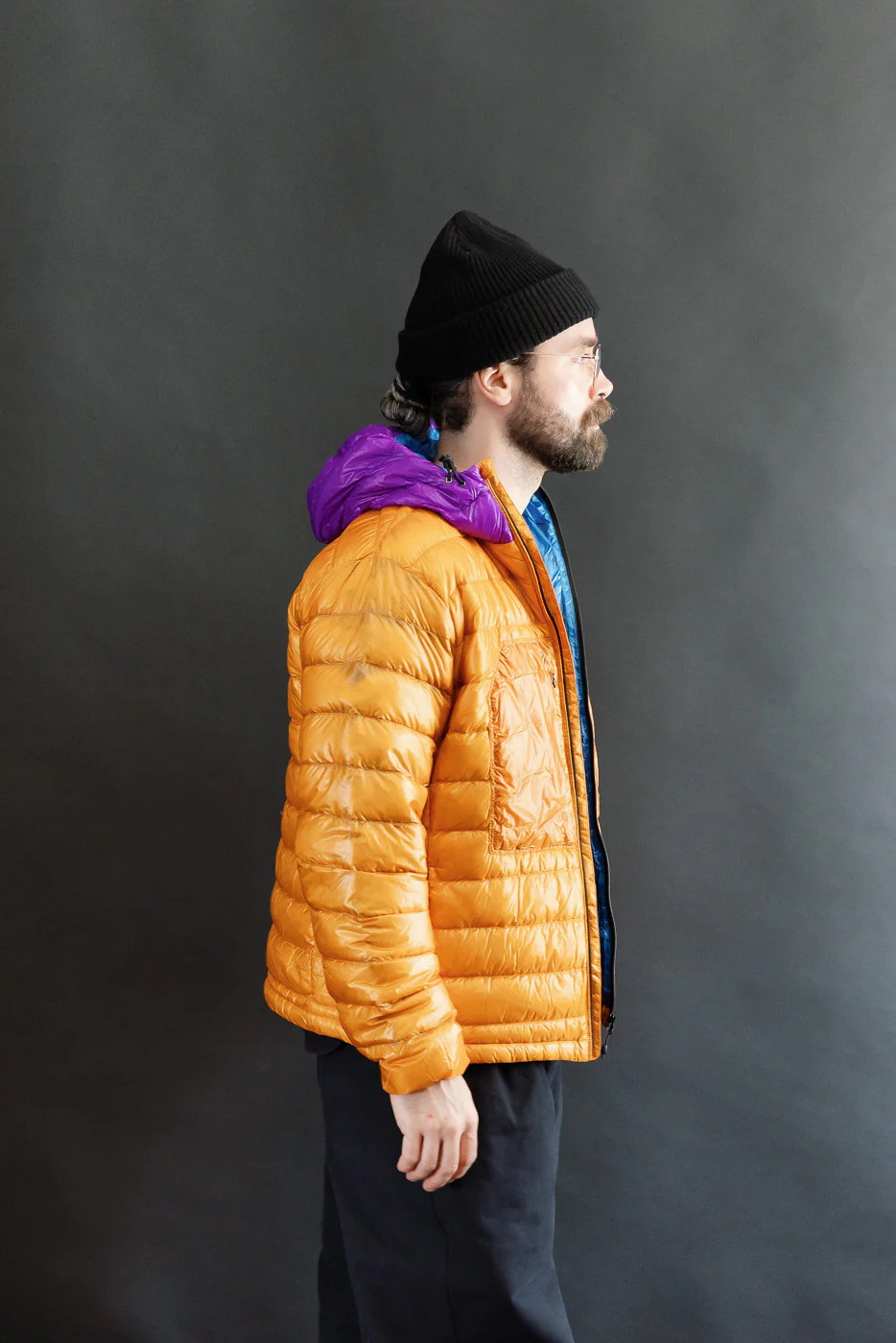 Ultralight Down Parka Packable - Orange - Image 13