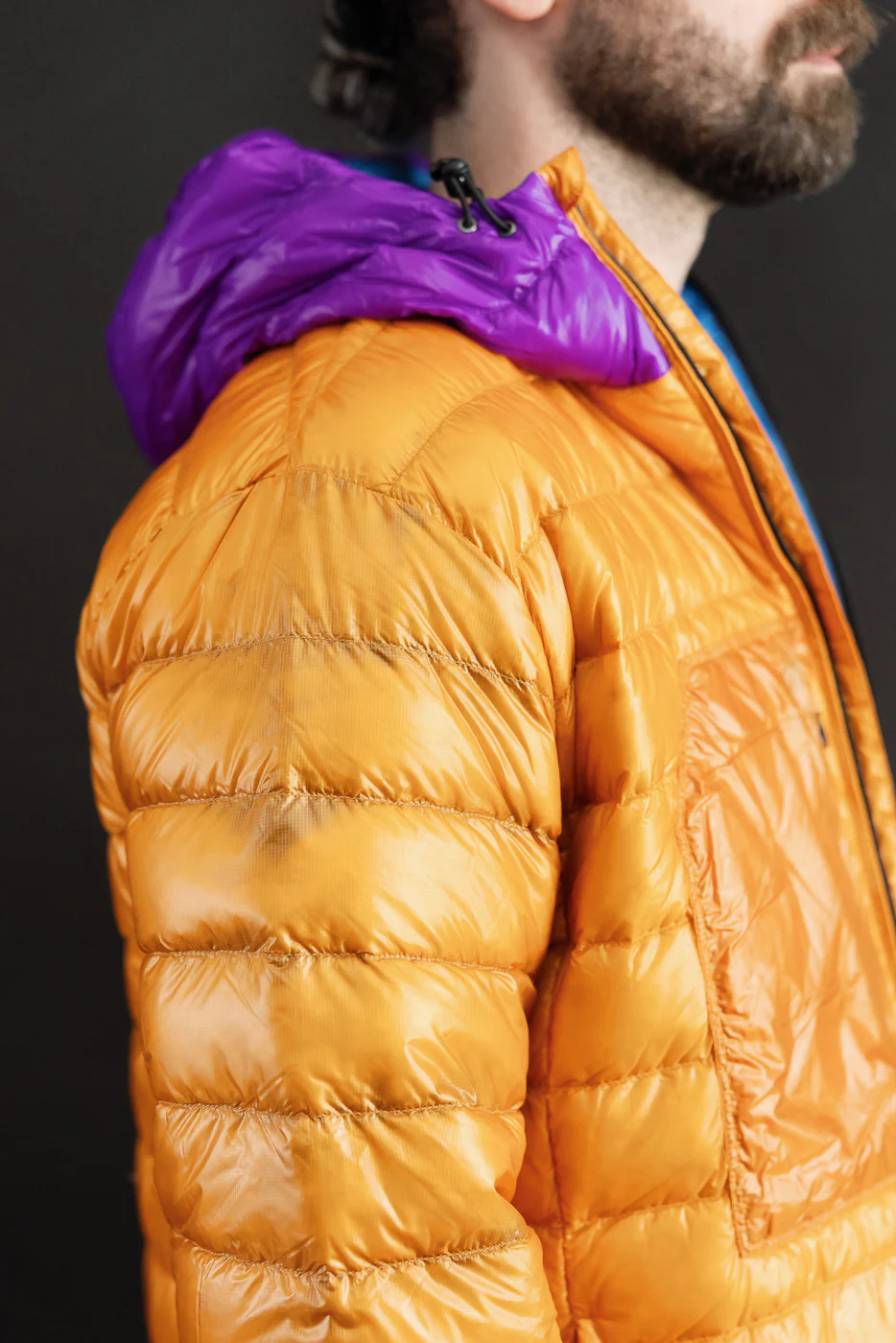 Ultralight Down Parka Packable - Orange - Image 17