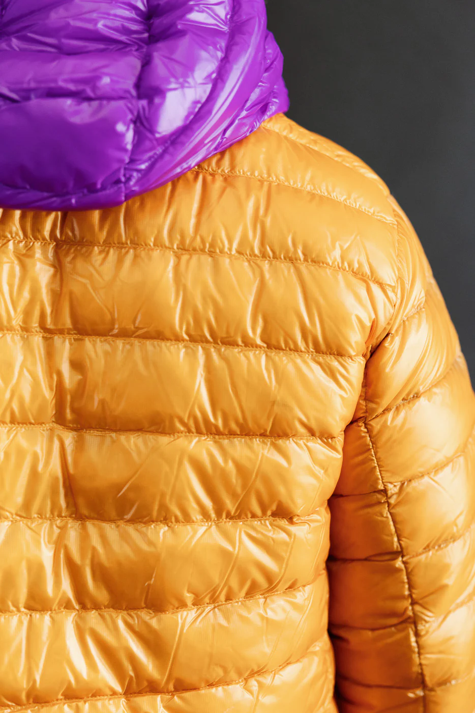 Ultralight Down Parka Packable - Orange - Image 18
