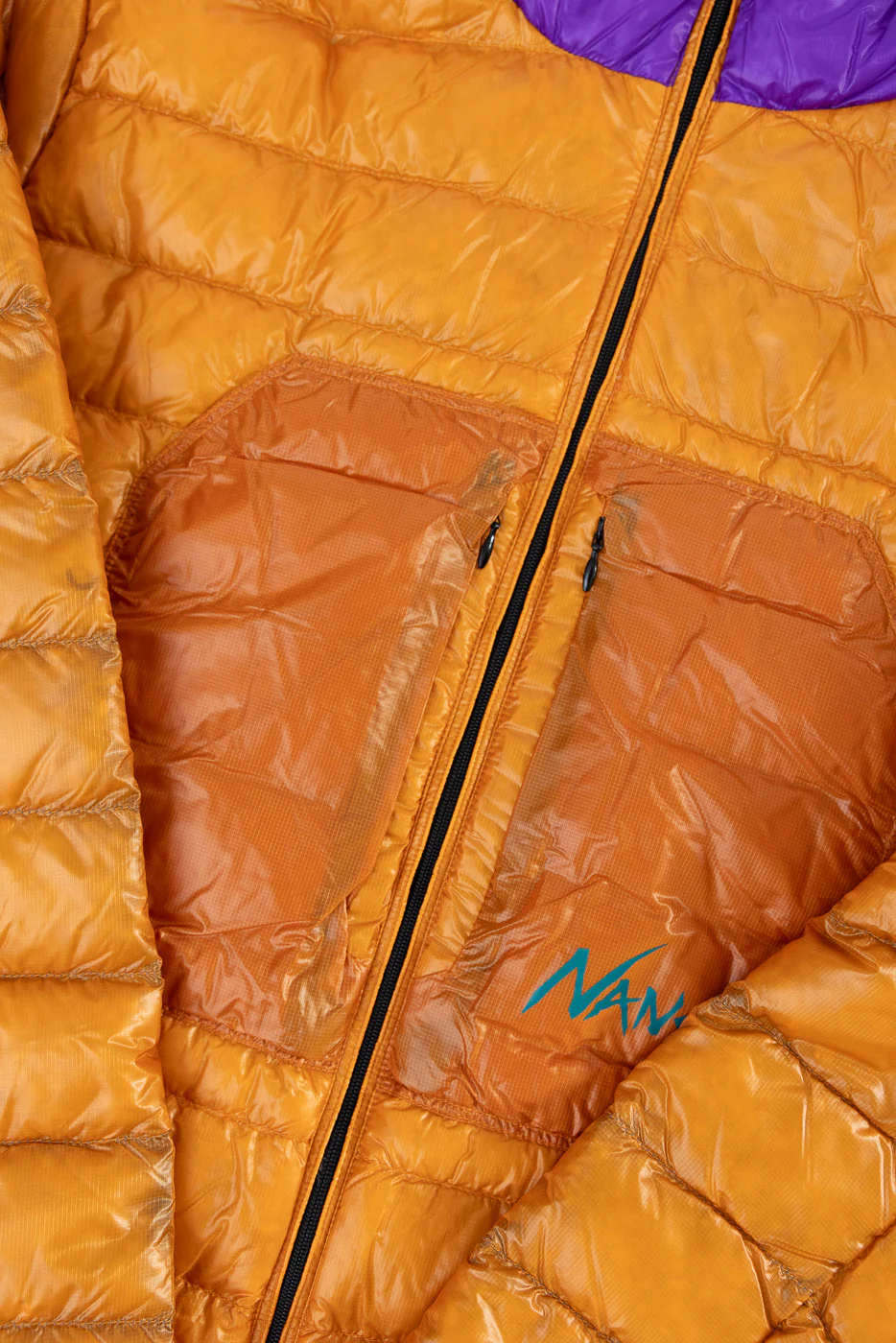 Ultralight Down Parka Packable - Orange - Image 3
