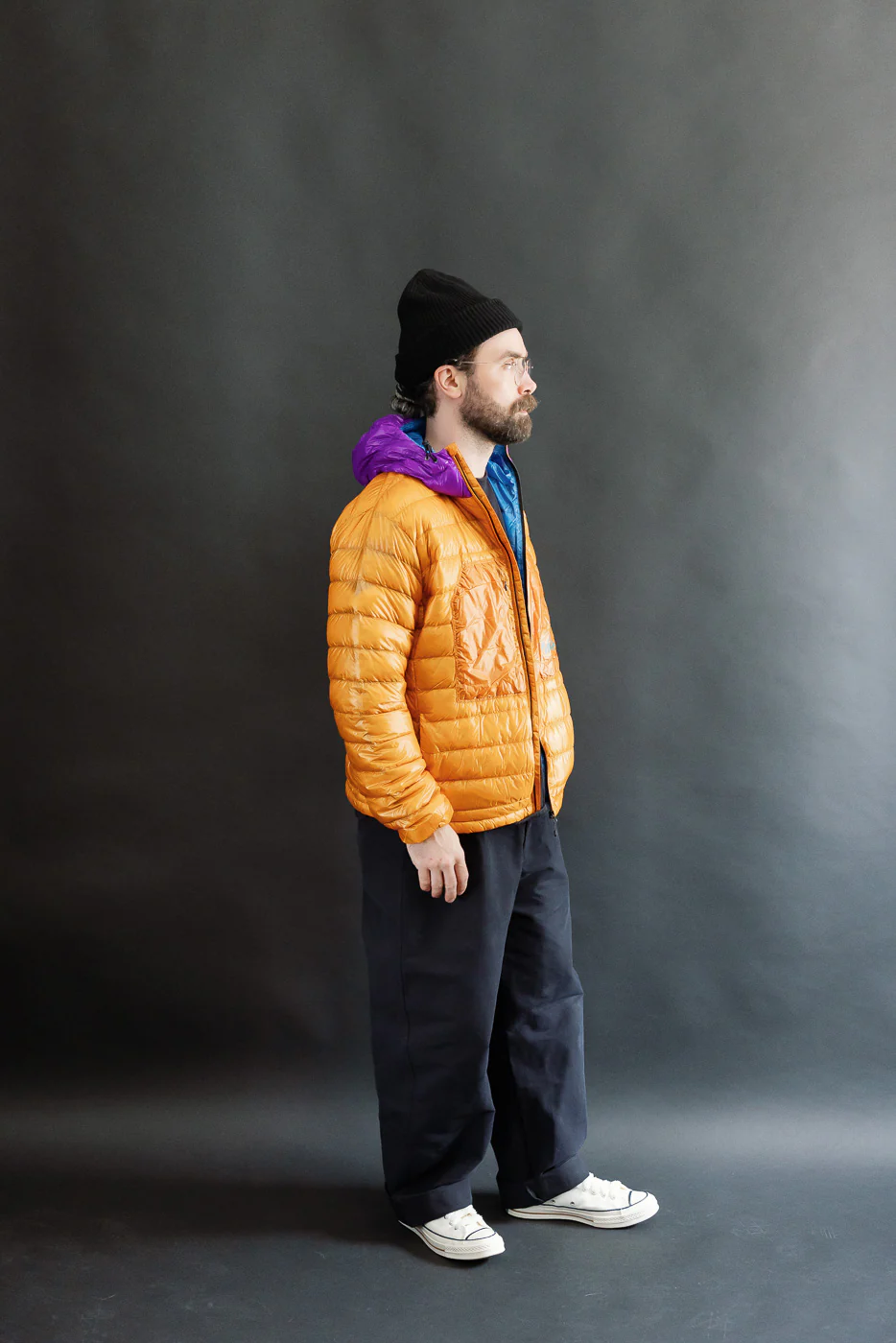 Ultralight Down Parka Packable - Orange - Image 7