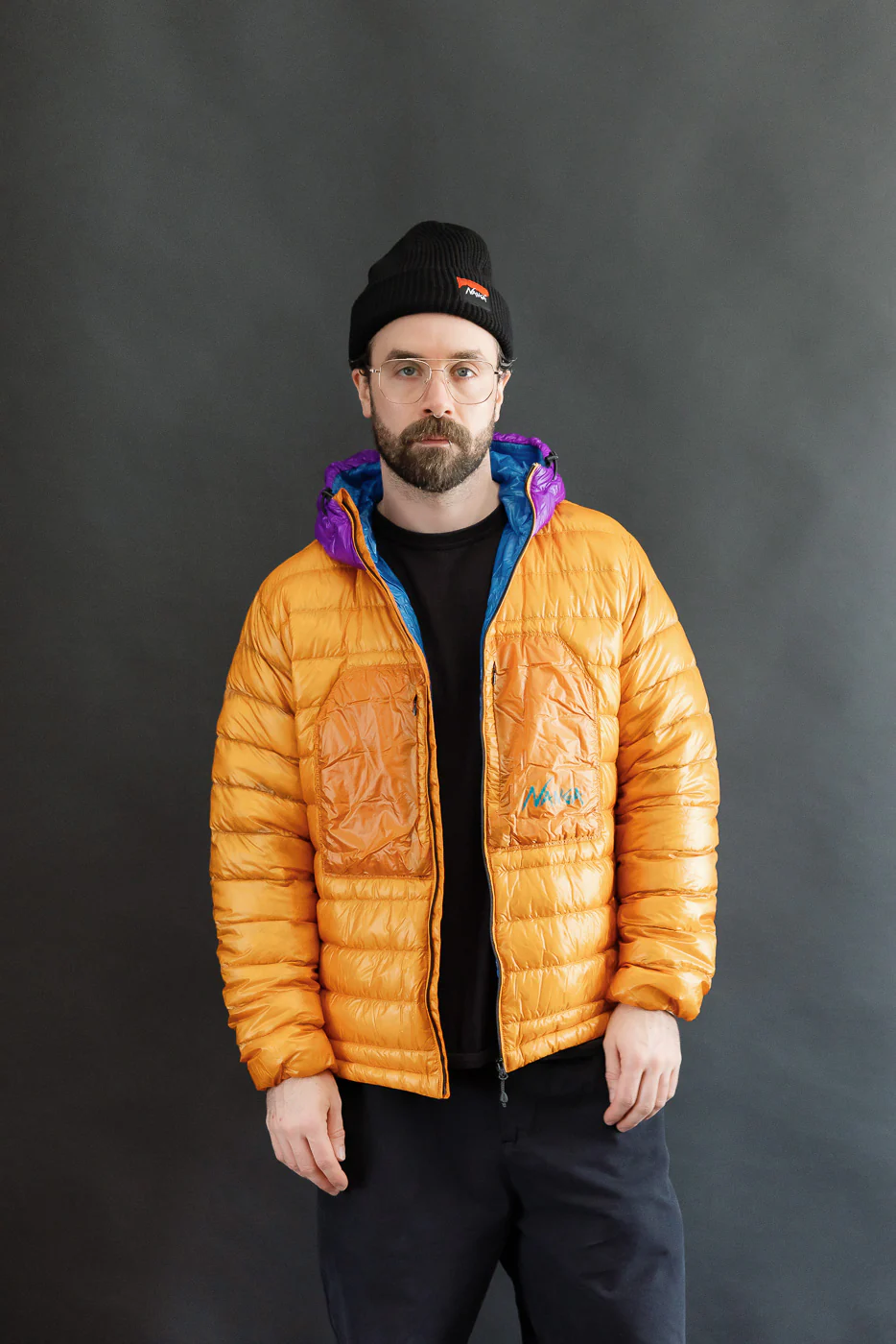 Ultralight Down Parka Packable - Orange - Image 9