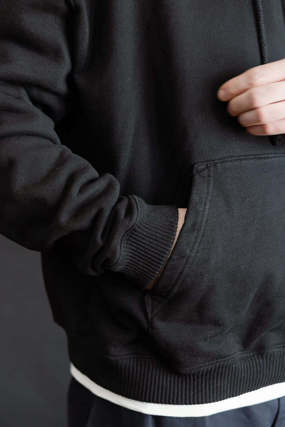 Ultraweight Pullover Hoodie - Black - Image 15
