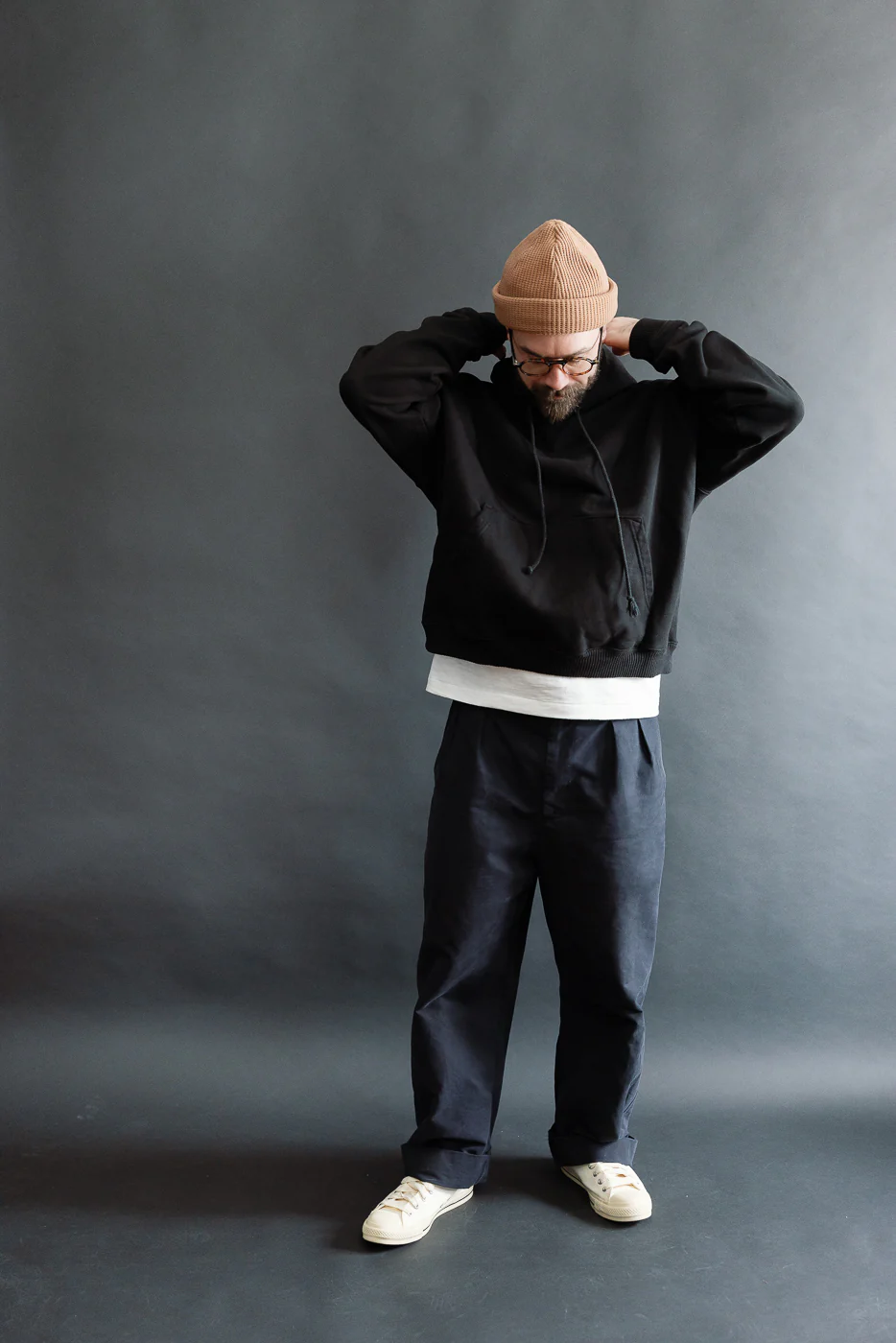 Ultraweight Pullover Hoodie - Black - Image 5