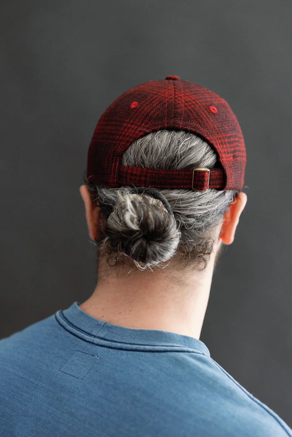 Melton Wool Baseball Hat - Canyon Plaid - Image 11