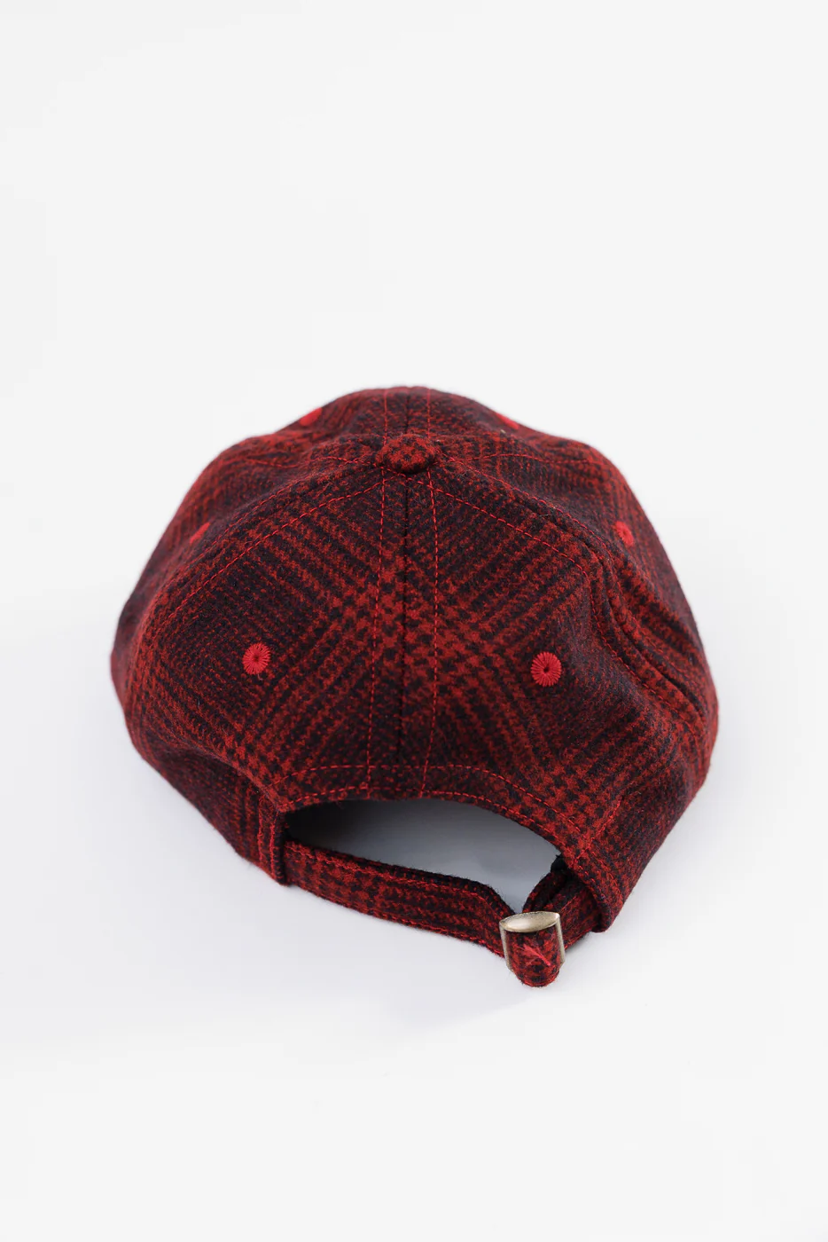 Melton Wool Baseball Hat - Canyon Plaid - Image 3