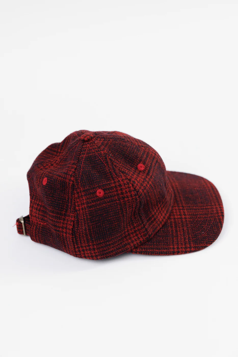 Melton Wool Baseball Hat - Canyon Plaid - Image 4