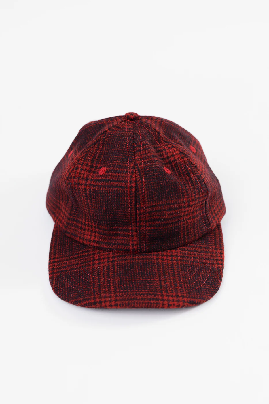 Melton Wool Baseball Hat - Canyon Plaid - Image 6