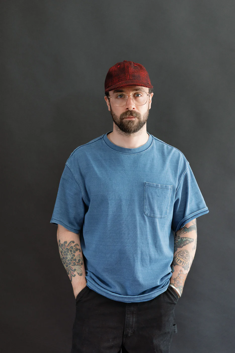Melton Wool Baseball Hat - Canyon Plaid - Image 7