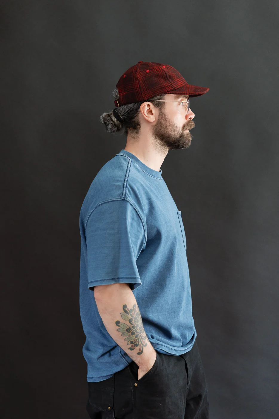Melton Wool Baseball Hat - Canyon Plaid - Image 8