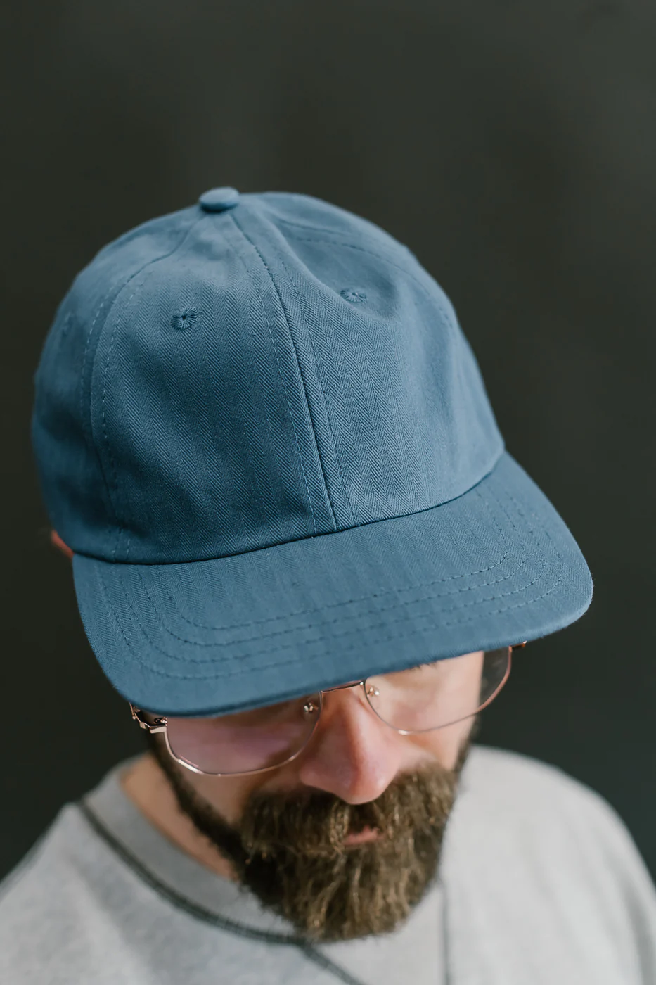 Unstructured Baseball Hat - Mock Blue - Image 15